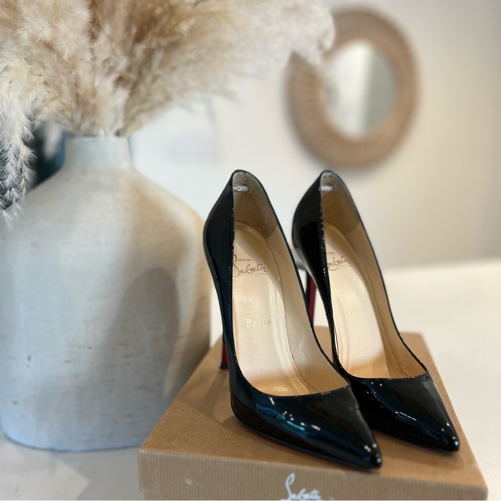 Christian Louboutin Pigalle 120 Patent Calf Size 7
